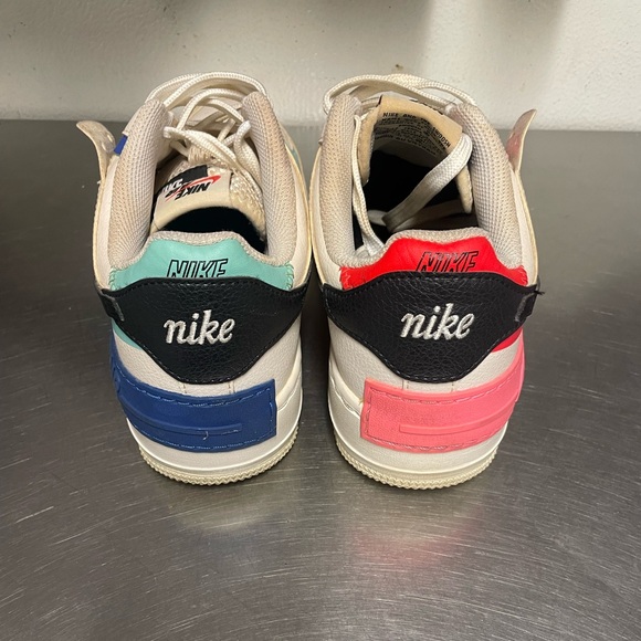 Nike Multi-Colored Air Force 1 Shadow Women Size7.5 - Picture 4 of 5